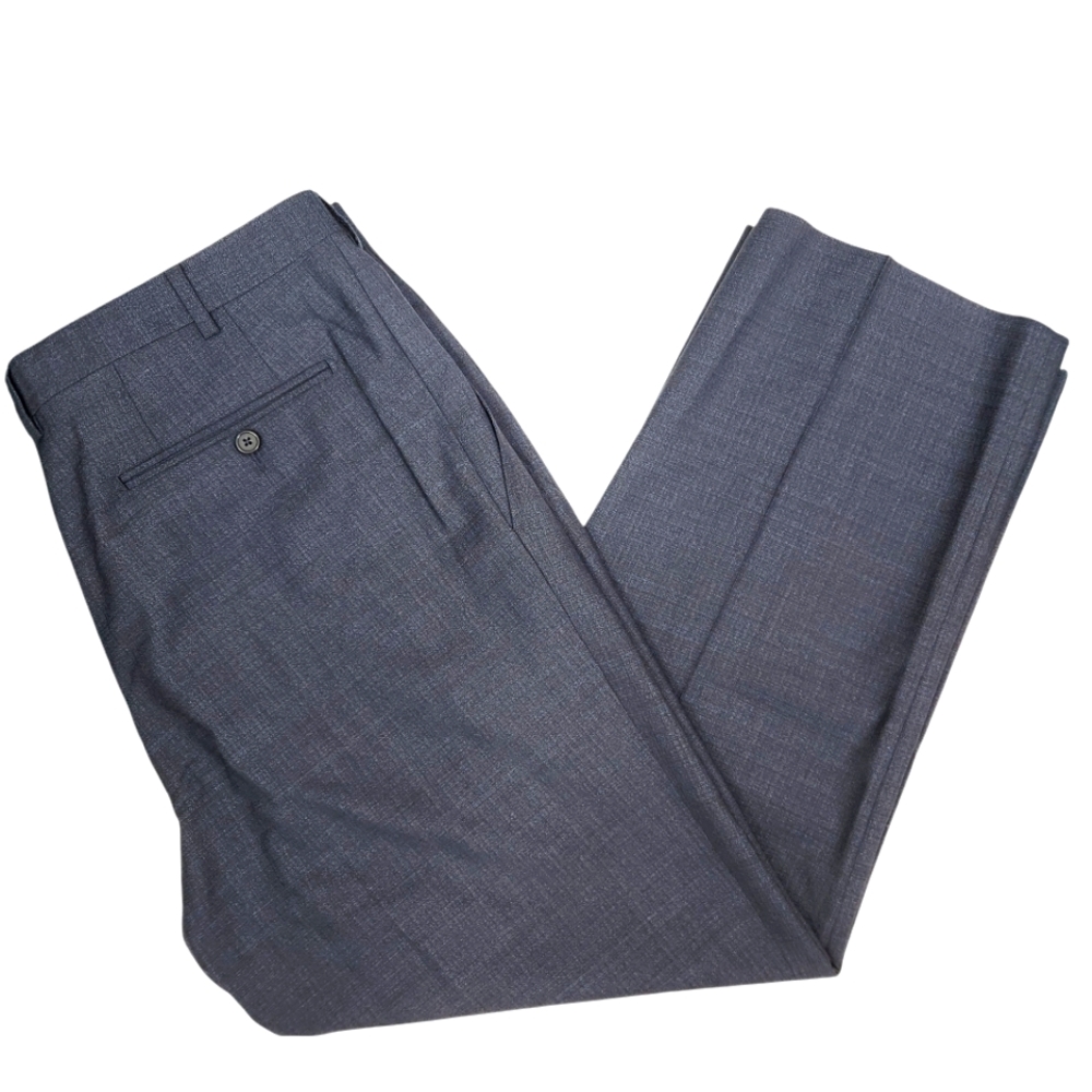 Santorelli Mens Wool Italian Made Dress Pants 38x28